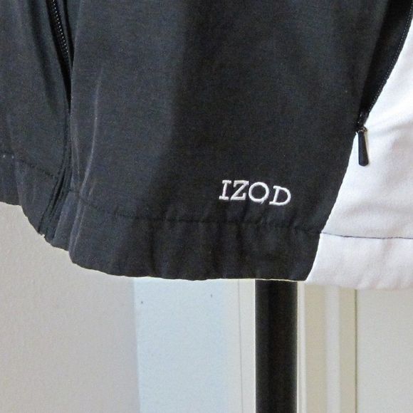 Izod Women's Warm Up Jacket Blue Size Large - Picture 6 of 7